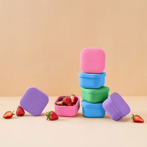 Snackbehälter für die Lunchbox OmieSnack – Pink
