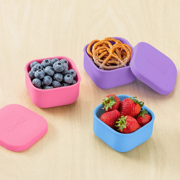 Snackbehälter für die Lunchbox OmieSnack – Blau