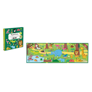 Magnetisches Puzzle Magneti'stories – Afrikanische Tiere - tablude.com