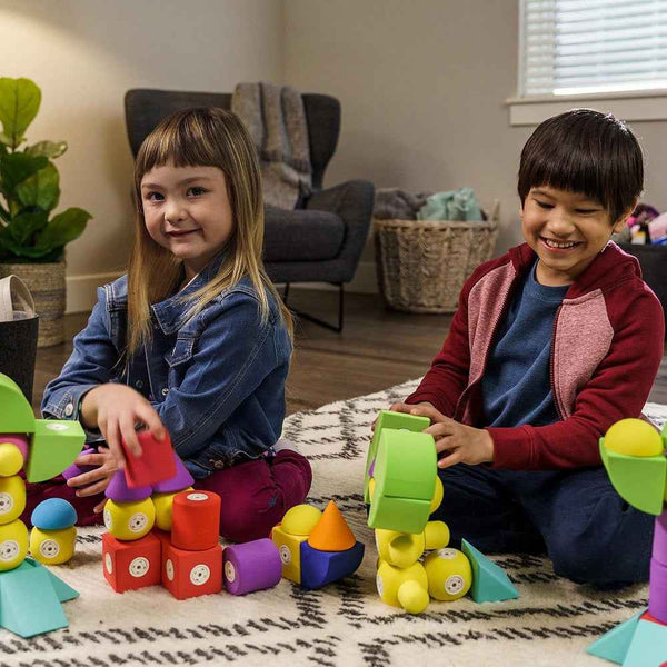 Magnetische Schaumstoffblöcke - Tugboat 10 Elemente - tablude.com