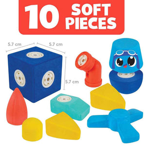 Magnetische Schaumstoffblöcke - Airplane 10 el. - tablude.com