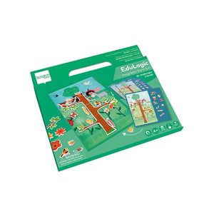 Magnetisches Puzzle mit 20 Aufgabenkarten von Edulogic – Bauernhof
