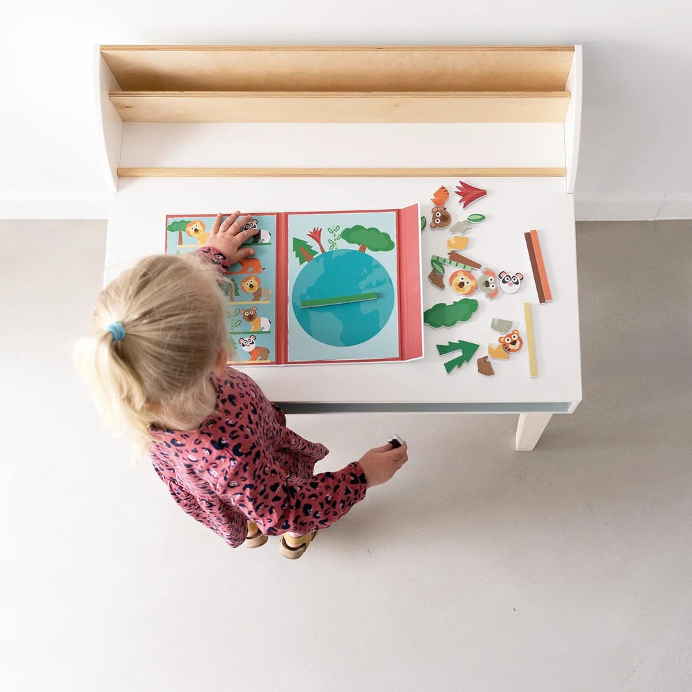 Magnetisches Puzzle Formen und Farben Edulogic – Tiere