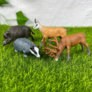 Figurenset in einer TOOB-Röhre – Tiere Europas - tablude.com