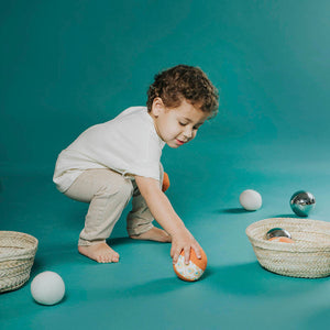 Set mit 5 Petit Boum Sensorikbällen - tablude.com