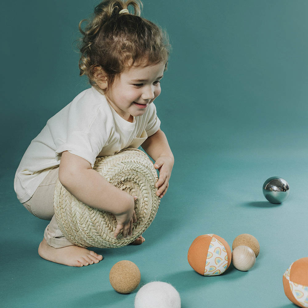 Set mit 5 Petit Boum Sensorikbällen - tablude.com