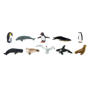 Figurenset in einer TOOB-Röhre – Tiere der Antarktis - tablude.com
