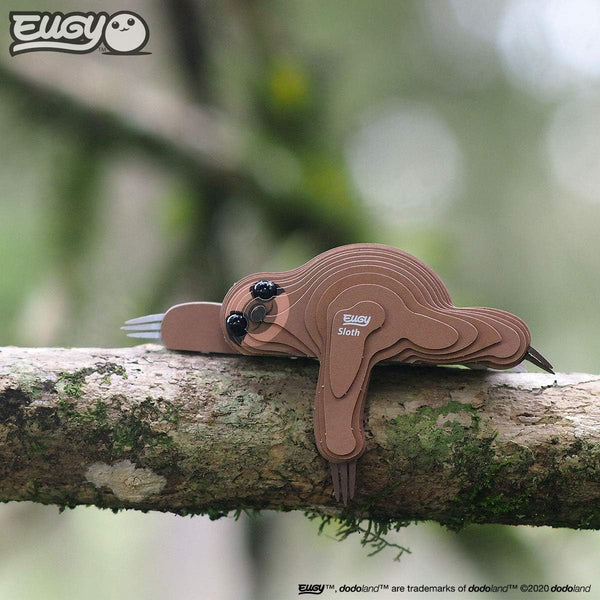 Öko-Puzzle 3D – Faultier - tablude.com