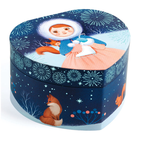 Spieluhrkästchen  - Eiskunstläuferin - tablude.com