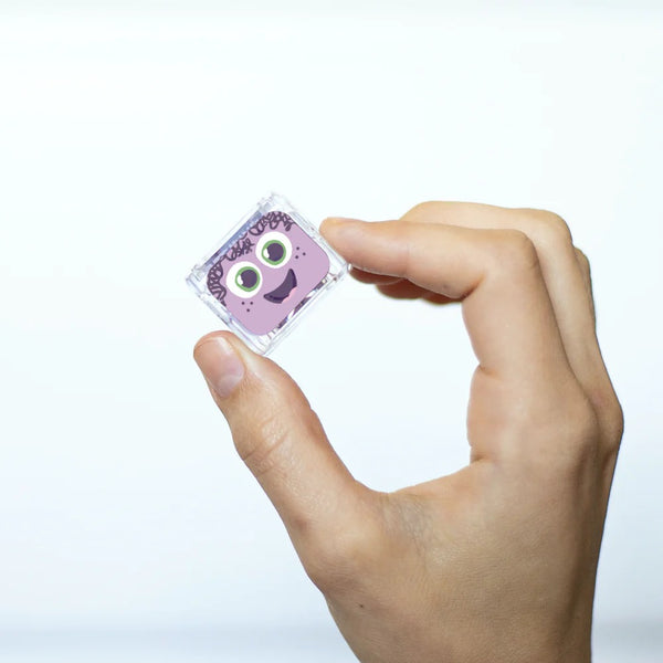 Sensorikwürfel, die im Wasser leuchten Lumi – violett - tablude.com