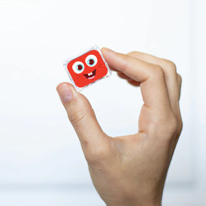 Sensorikwürfel, die im Wasser leuchten Sammy – rot - tablude.com