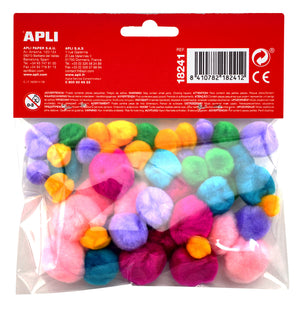 Pompons – Pastellfarben - tablude.com