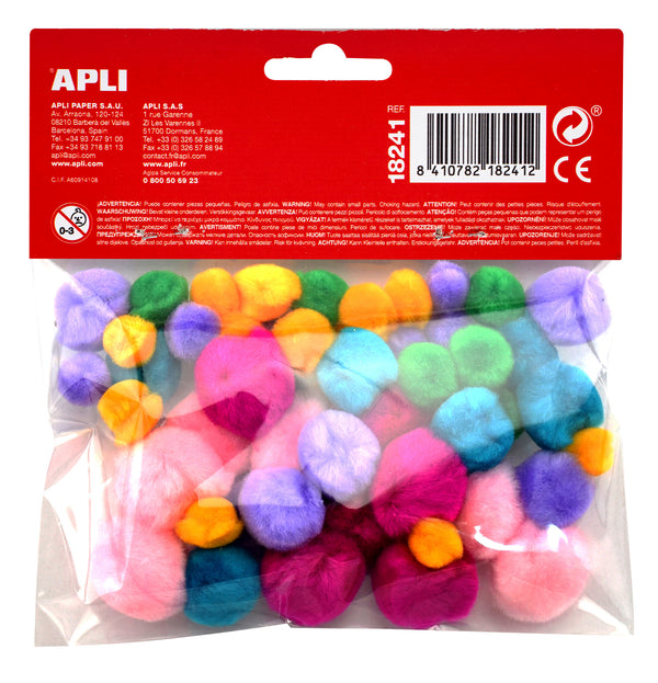 Pompons – Pastellfarben - tablude.com