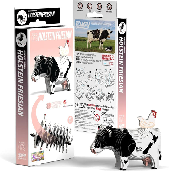 Öko-Puzzle 3D – Kuh - tablude.com