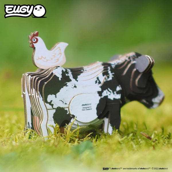 Öko-Puzzle 3D – Kuh - tablude.com