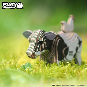 Öko-Puzzle 3D – Kuh - tablude.com