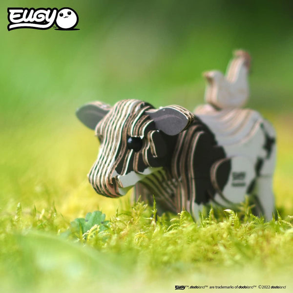 Öko-Puzzle 3D – Kuh - tablude.com