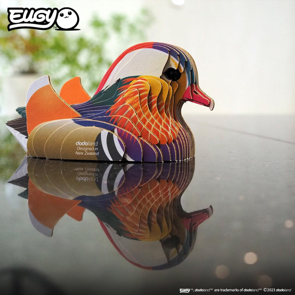 Öko-Puzzle 3D – Mandarinente - tablude.com