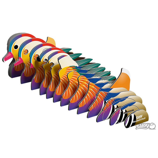 Öko-Puzzle 3D – Mandarinente - tablude.com