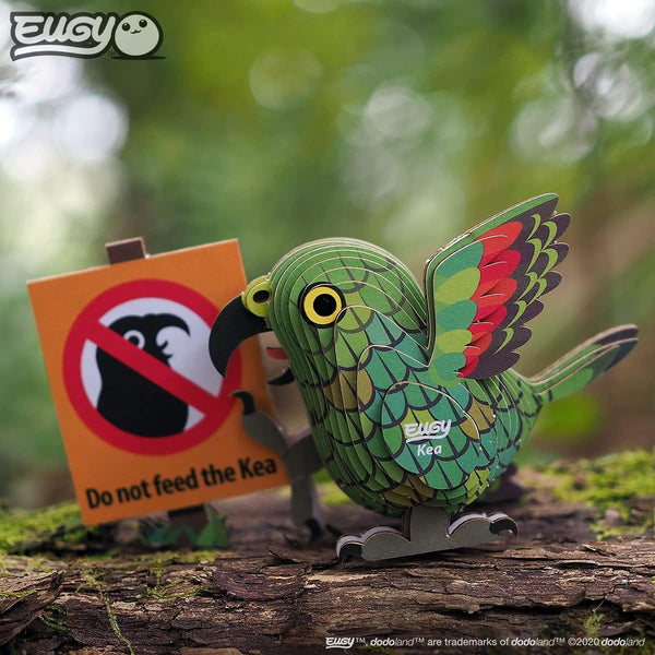 Öko-Puzzle 3D – Kea-Papagei - tablude.com