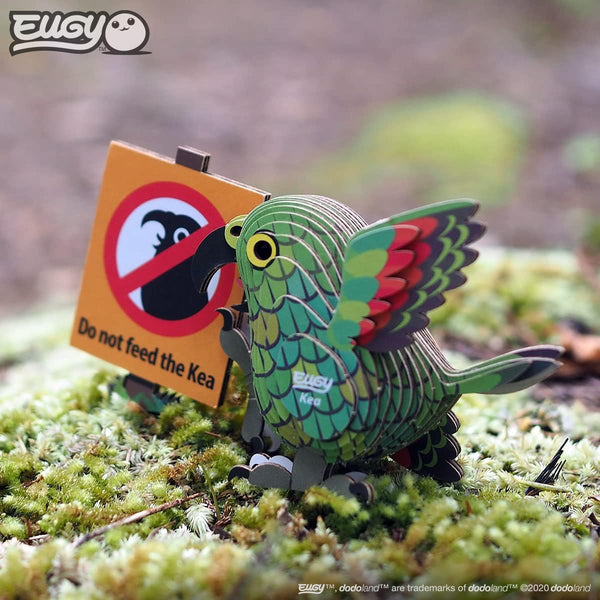Öko-Puzzle 3D – Kea-Papagei - tablude.com