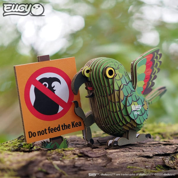 Öko-Puzzle 3D – Kea-Papagei - tablude.com
