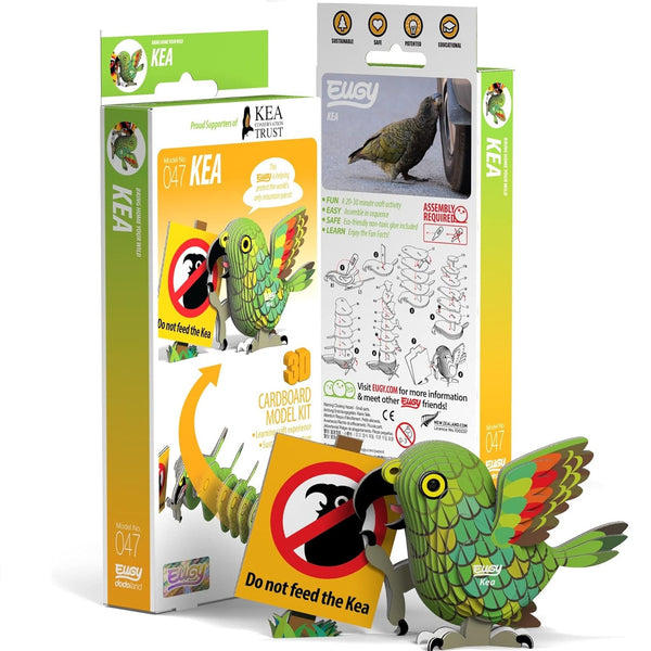 Öko-Puzzle 3D – Kea-Papagei - tablude.com