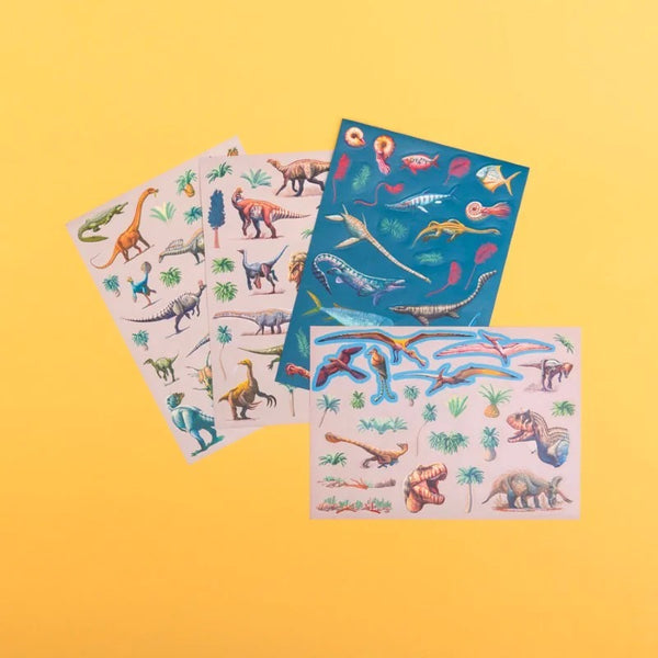 Wiederverwendbare Aufkleber – Dinosaurier - tablude.com