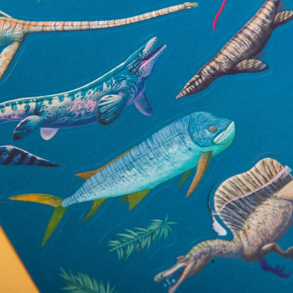 Wiederverwendbare Aufkleber – Dinosaurier - tablude.com