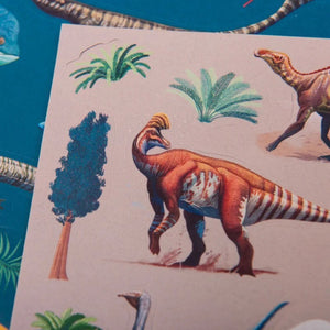 Wiederverwendbare Aufkleber – Dinosaurier - tablude.com