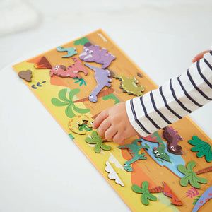 Magnetisches Puzzle Magneti'stories – Dinosaurier - tablude.com