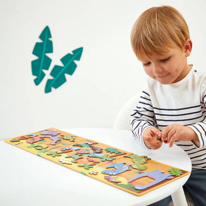 Magnetisches Puzzle Magneti'stories – Dinosaurier - tablude.com