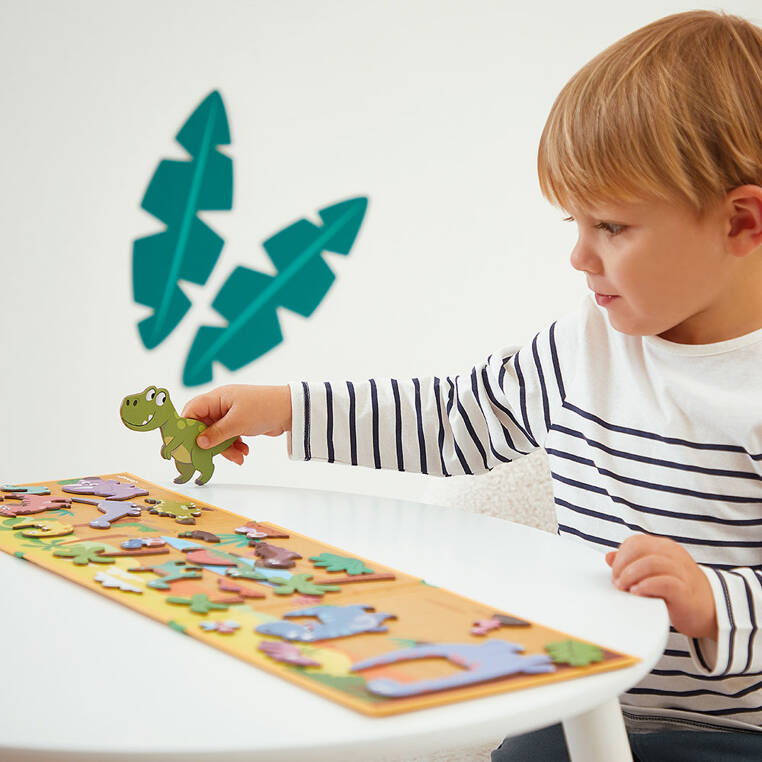Magnetisches Puzzle Magneti'stories – Dinosaurier - tablude.com