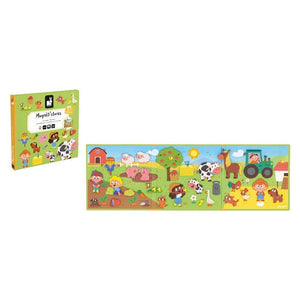 Magnetisches Puzzle Magneti'stories – Bauernhof - tablude.com