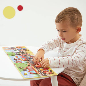 Magnetisches Puzzle Magneti'stories – Feuerwehrleute - tablude.com