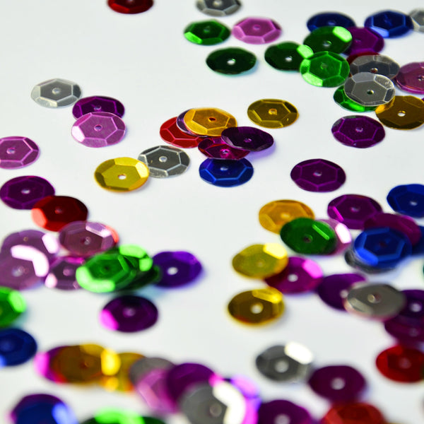 Konfetti-Pailletten – verschiedene Farben - tablude.com
