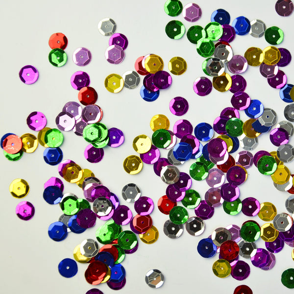 Konfetti-Pailletten – verschiedene Farben - tablude.com
