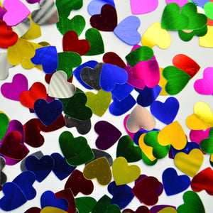 Konfetti-Herzen – verschiedene Farben - tablude.com