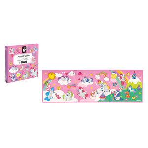 Magnetisches Puzzle Magneti'stories – Einhörner - tablude.com