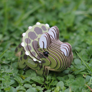 Öko-Puzzle 3D – Triceratops - tablude.com