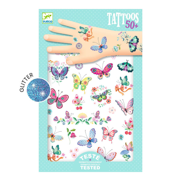 Tattoos für Kinder – Traumschmetterlinge - tablude.com