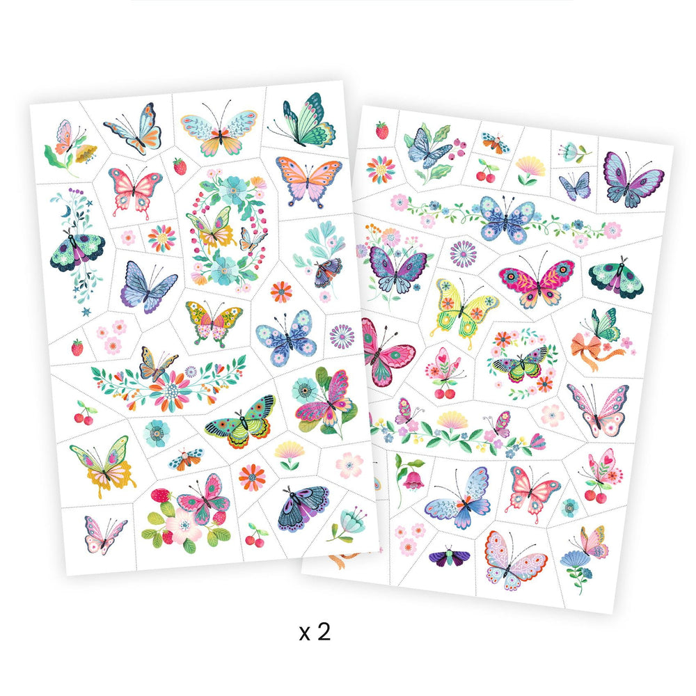 Tattoos für Kinder – Traumschmetterlinge - tablude.com