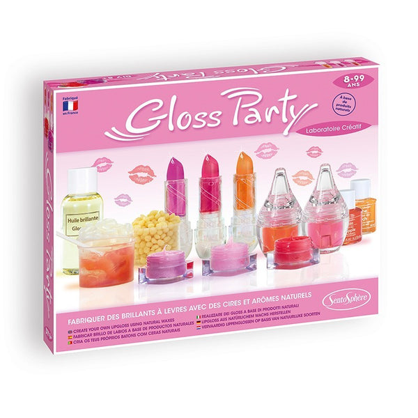 Kosmetik-Set – Gloss Party, Lippenpflege selbst herstellen