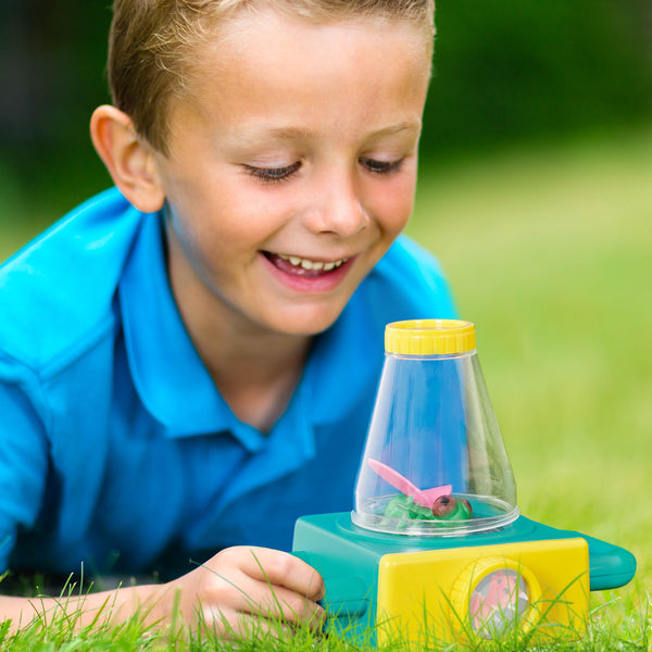 Set für kleine Insektenliebhaber mit Lupe und Aufklebern – Little Explorer - tablude.com