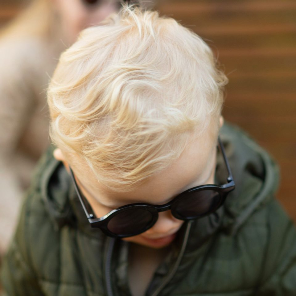 Sonnenbrille Craspedia – Schwarz 3-8 Jahre