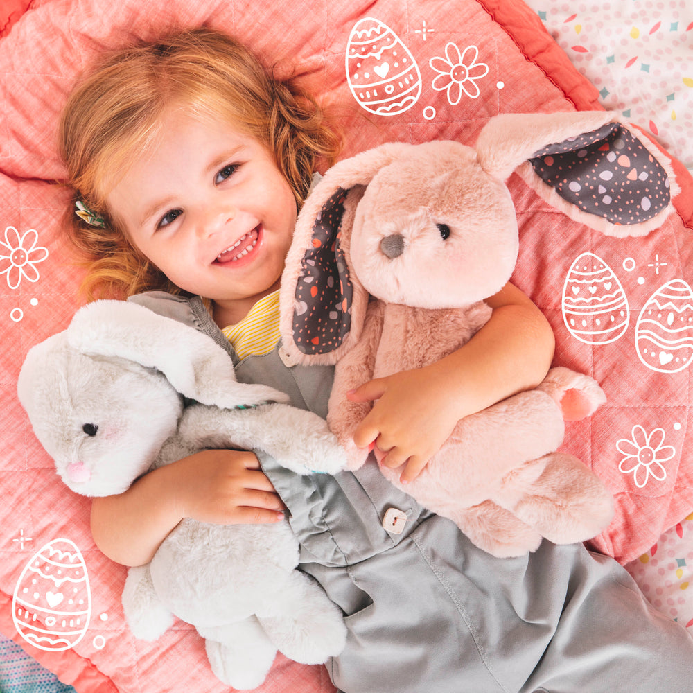 Pluszowy króliczek HappyHues B. Toys - Butterschotch Bunny - tablude.com