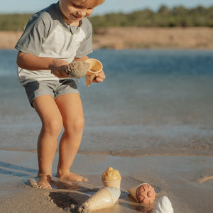 Zestaw plażowy lody Little Dutch - 9 elementów - tablude.com