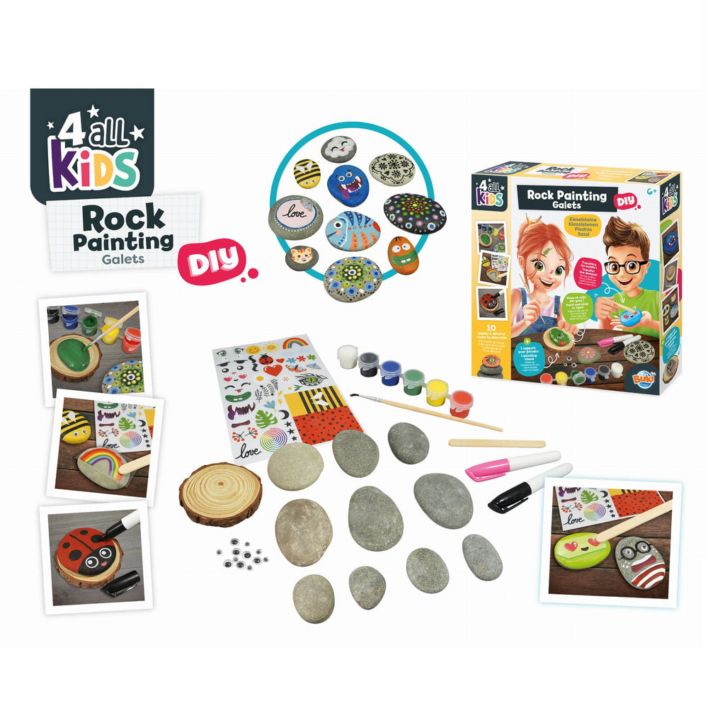 Set zum Bemalen von Kieselsteinen - tablude.com