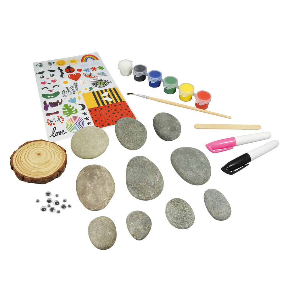 Set zum Bemalen von Kieselsteinen - tablude.com