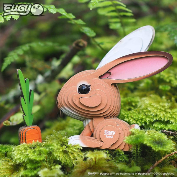 Öko-Puzzle 3D – Kaninchen - tablude.com